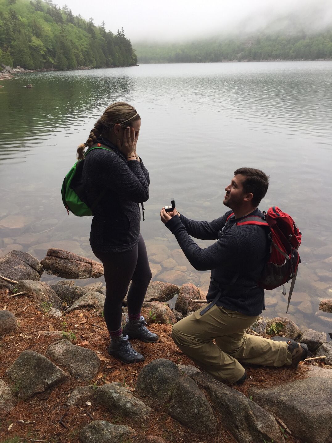 Proposal in Acadia